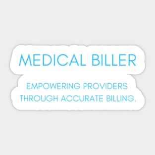 Medical Biller Sticker